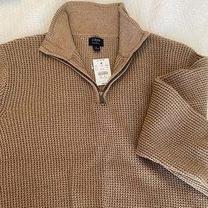 JCrew Factory Quarter Zip sweater